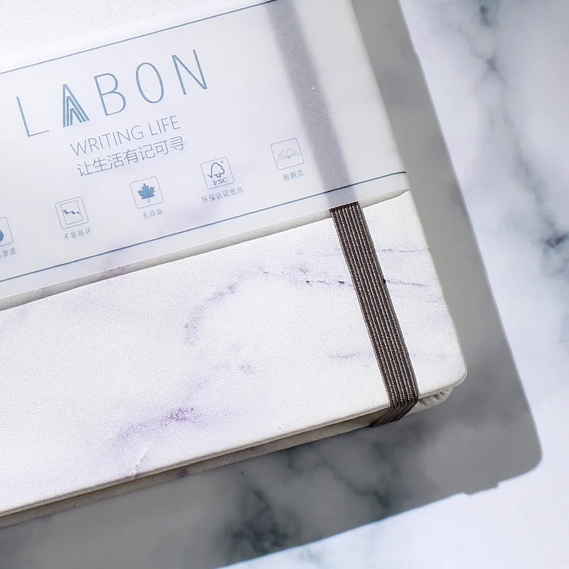 Marble Cover Notebook details