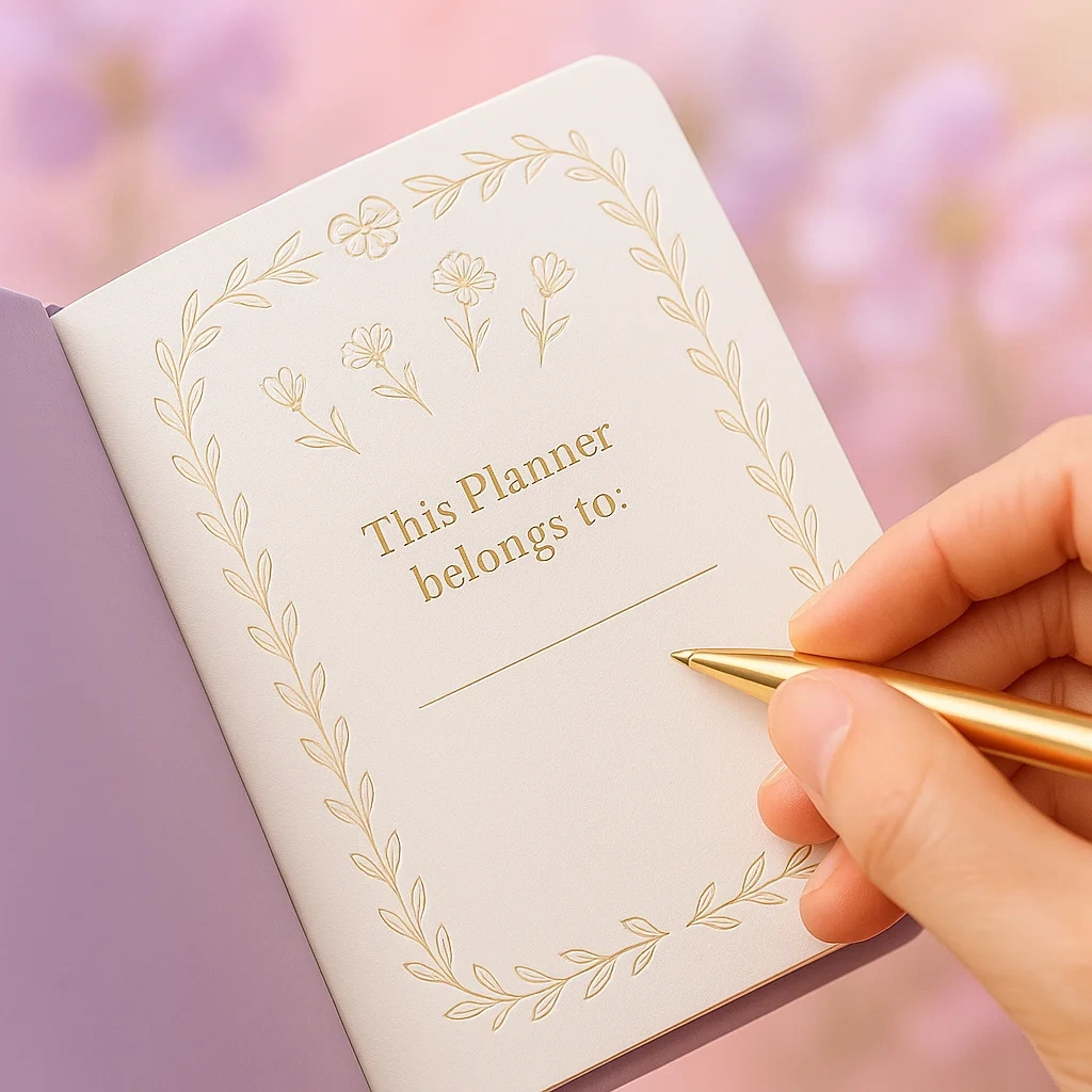 Blossom Whispers Notebook