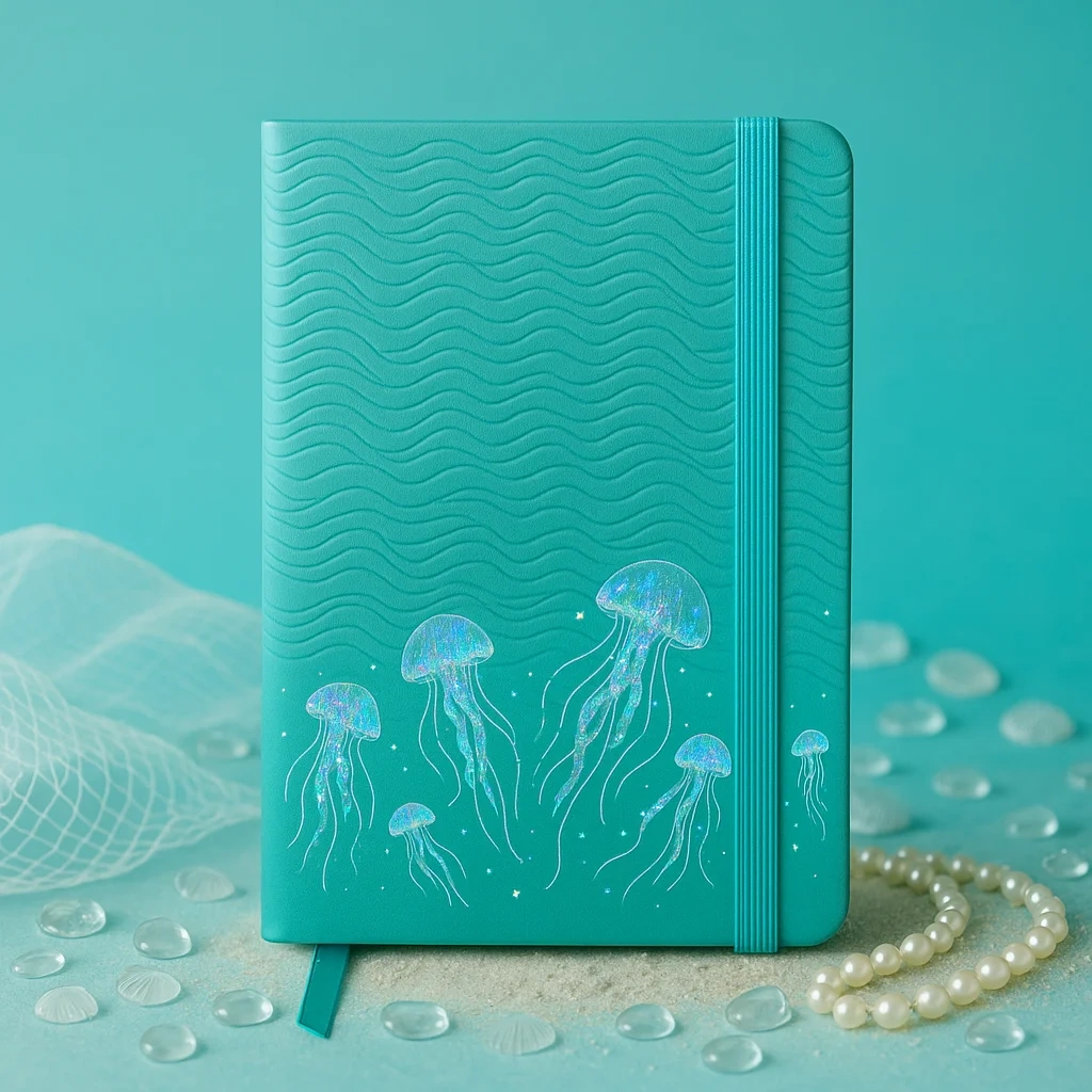 Ocean Glow Jellyfish Notebook