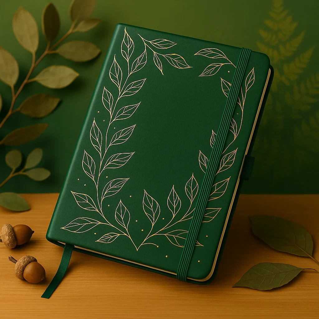 “Verdant Whispers” Premium Journal