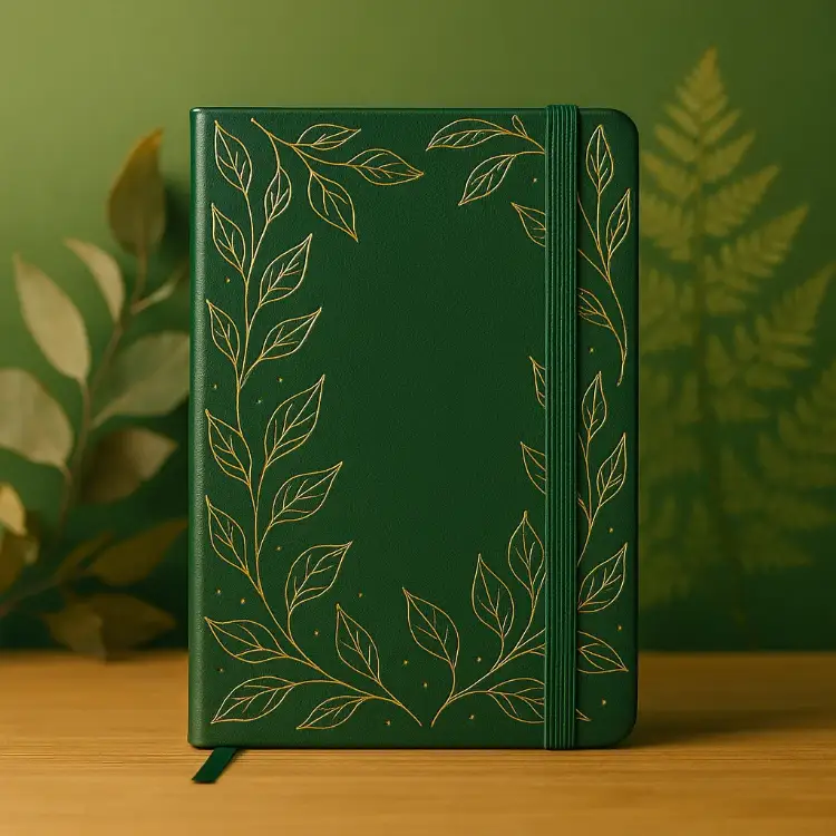 “Verdant Whispers” Premium Journal